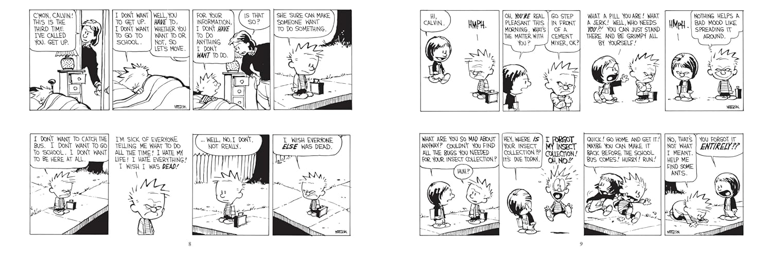 The Calvin And Hobbes Portable Compendium Set 3: Volume 3 by Watterson. Bill 9781524888077_7