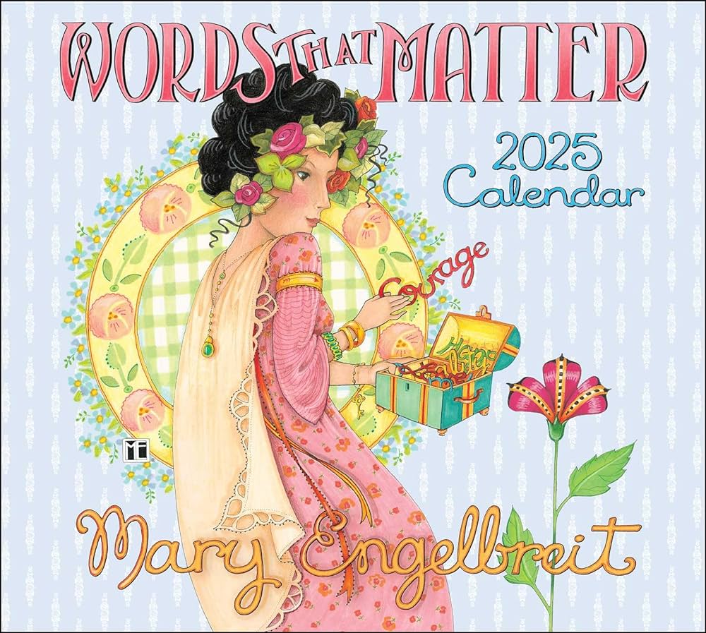 Mary Engelbreit's Words That Matter 2025 Deluxe Wall Calendar 9781524888886_fd6df2a2-9ce8-4a7d-9198-282c993626fd