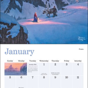 Disney Dreams Collection By Thomas Kinkade Studios: 2025 Wall Calendar 9781524889098