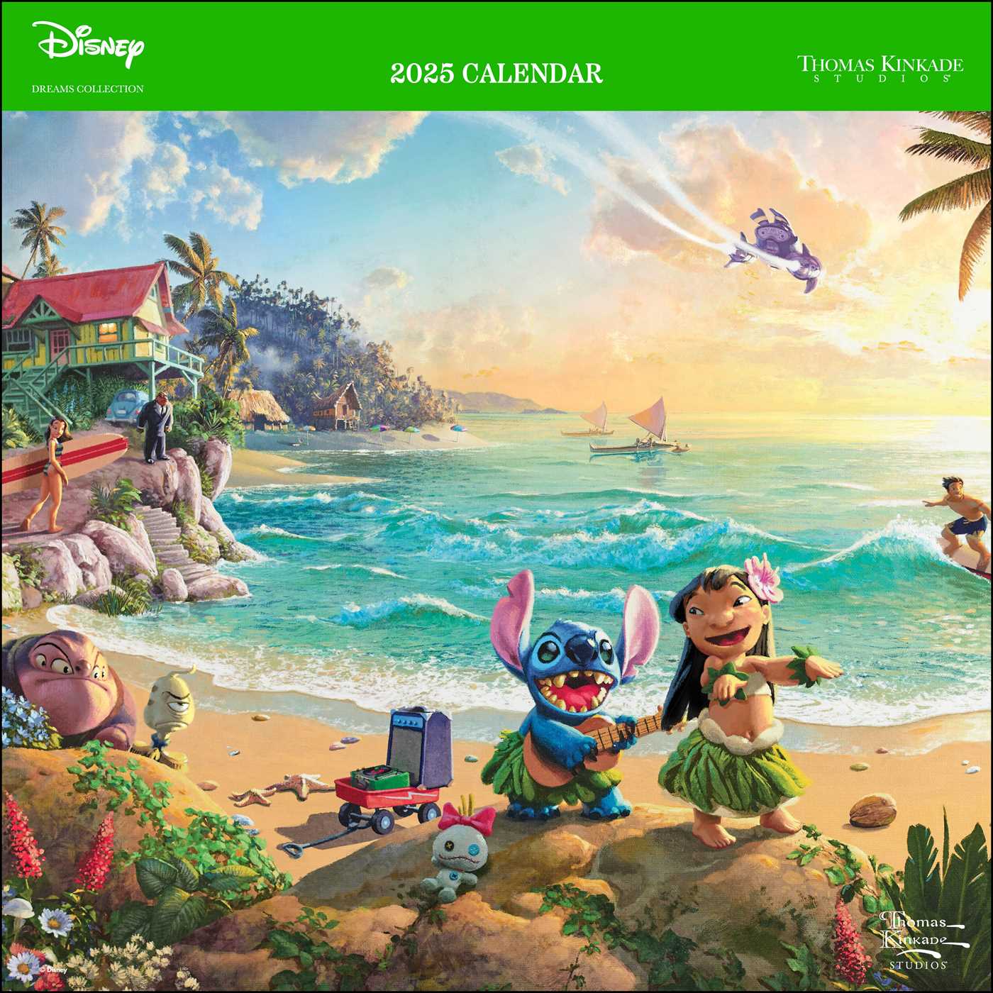 Disney Dreams Collection By Thomas Kinkade Studios: 2025 Wall Calendar 9781524889098_ebf3c958-9082-463d-a034-575a75617880