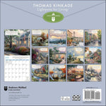 Thomas Kinkade Lightposts For Living 2025 Wall Calendar 9781524889111