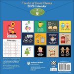 Art Of David Olenick 2025 Wall Calendar, The 9781524889302