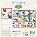 Effin' Birds 2025 Wall Calendar 9781524889388