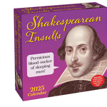 Shakespearean Insults 2025 Day-To-Day Calendar 9781524889470
