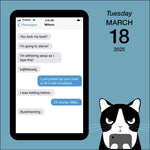 Texts From Mittens The Cat 2025 Day-To-Day Calendar 9781524889500_2
