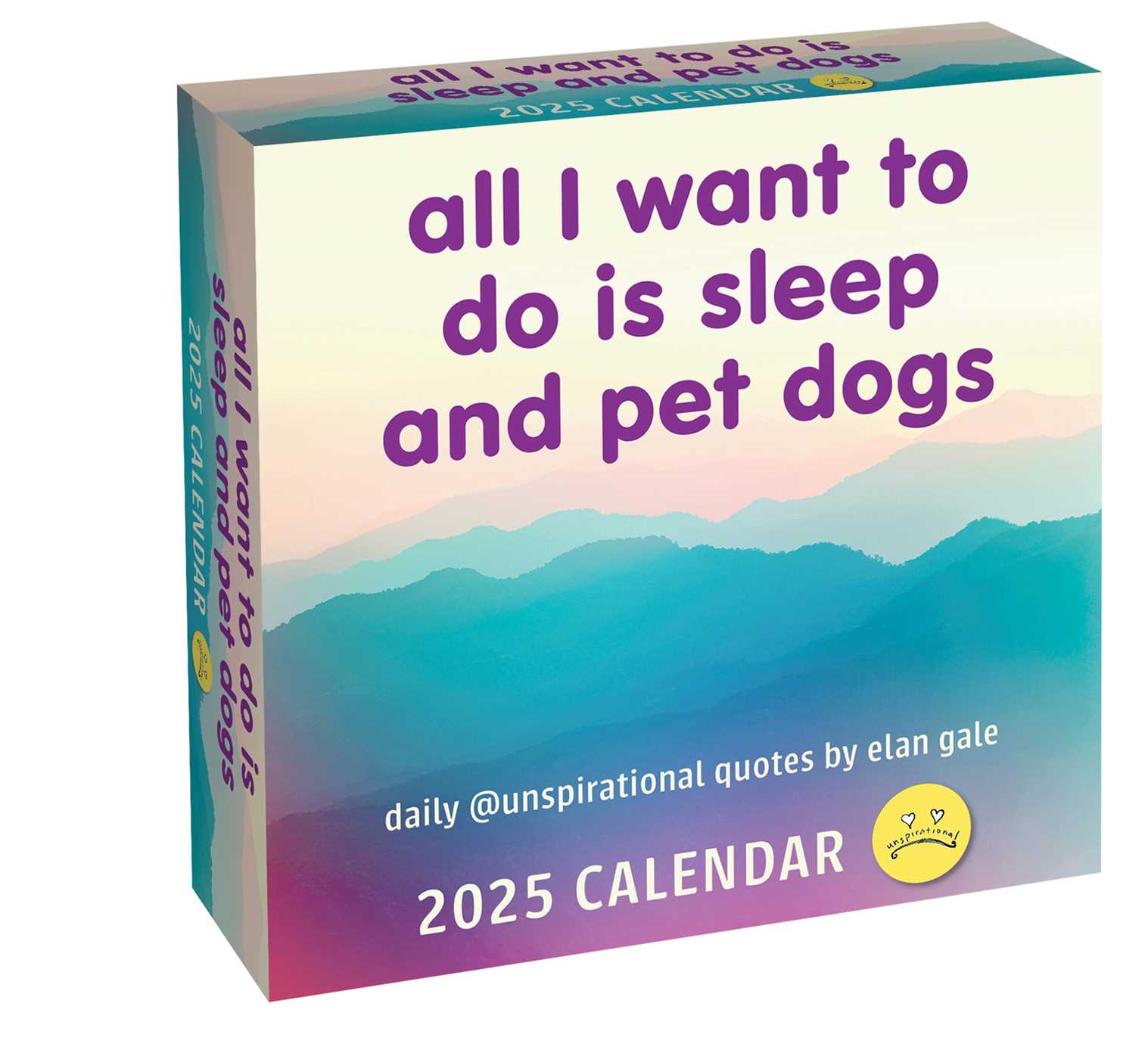 Unspirational 2025 Day-To-Day Calendar 9781524889517