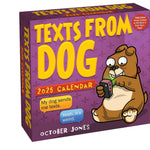 Texts From Dog 2025 Day-To-Day Calendar 9781524890186