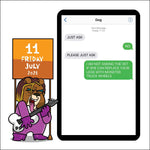 Texts From Dog 2025 Day-To-Day Calendar 9781524890186_3