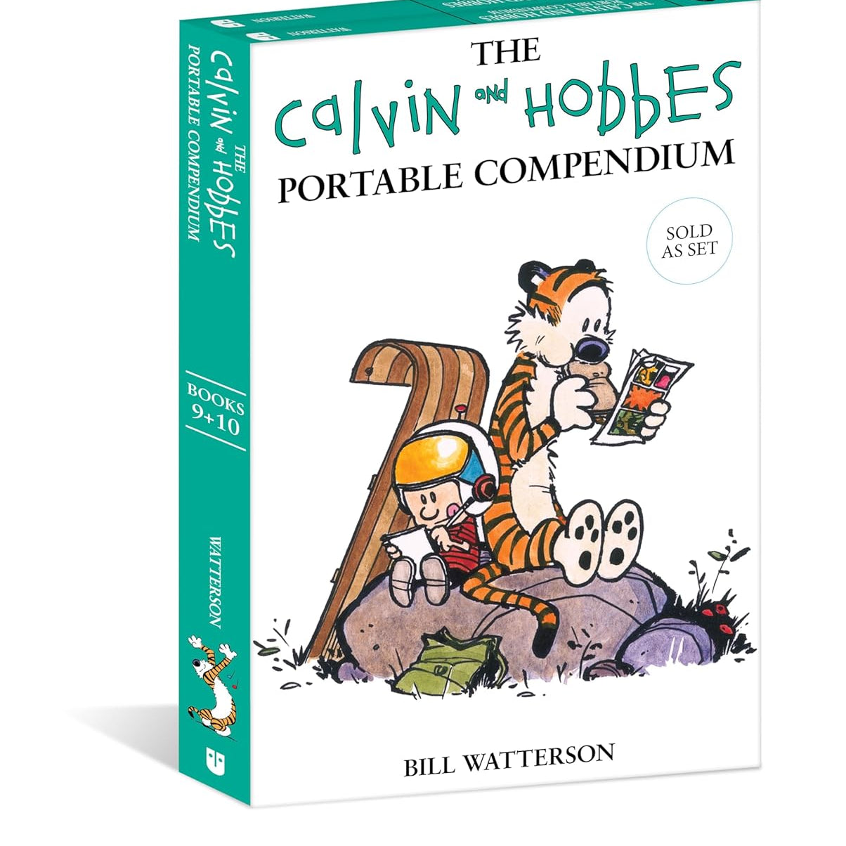 Calvin And Hobbes Portable Compendium Set 5 by Watterson. Bill 9781524890650