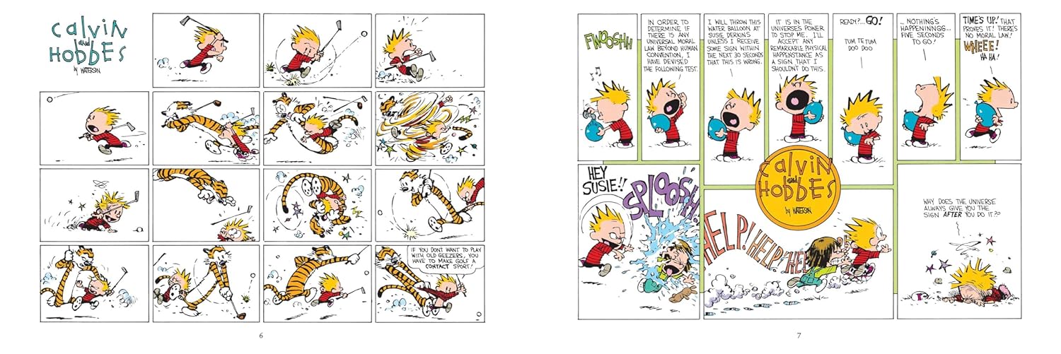 Calvin And Hobbes Portable Compendium Set 5 by Watterson. Bill 9781524890650_6