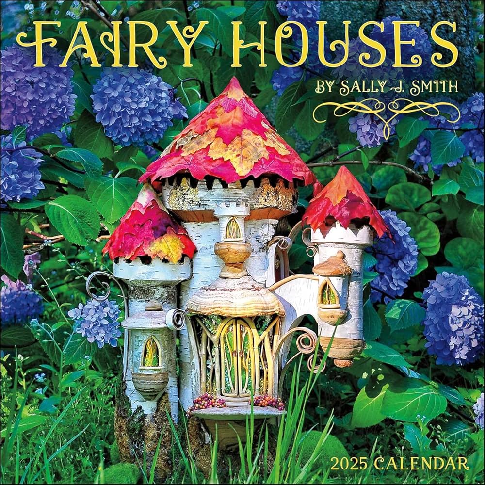 Fairy Houses 2025 Wall Calendar 9781524890889_7754d876-bfc8-476f-b004-d5f1443f1f7c