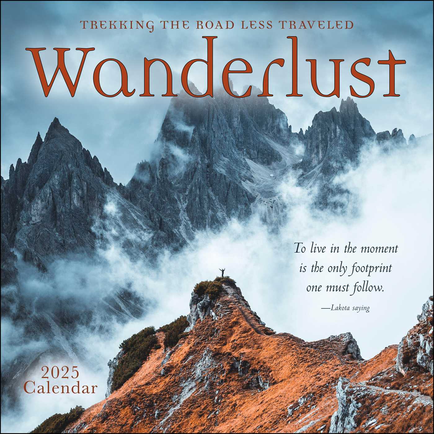 Wanderlust 2025 Wall Calendar 9781524891190