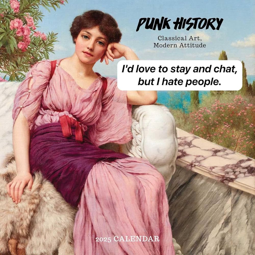 Punk History 2025 Wall Calendar 9781524892005_649abe31-72ea-4a65-b473-902764659146