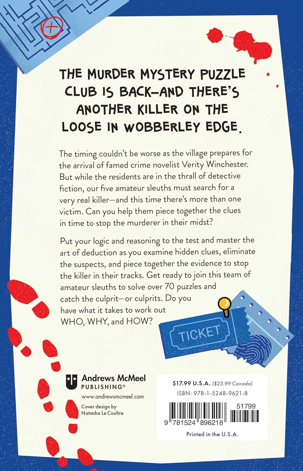 The Murder Mystery Club Puzzle Book: The Perfect Plot by Ayres. Laura Jane; 9781524896218_1