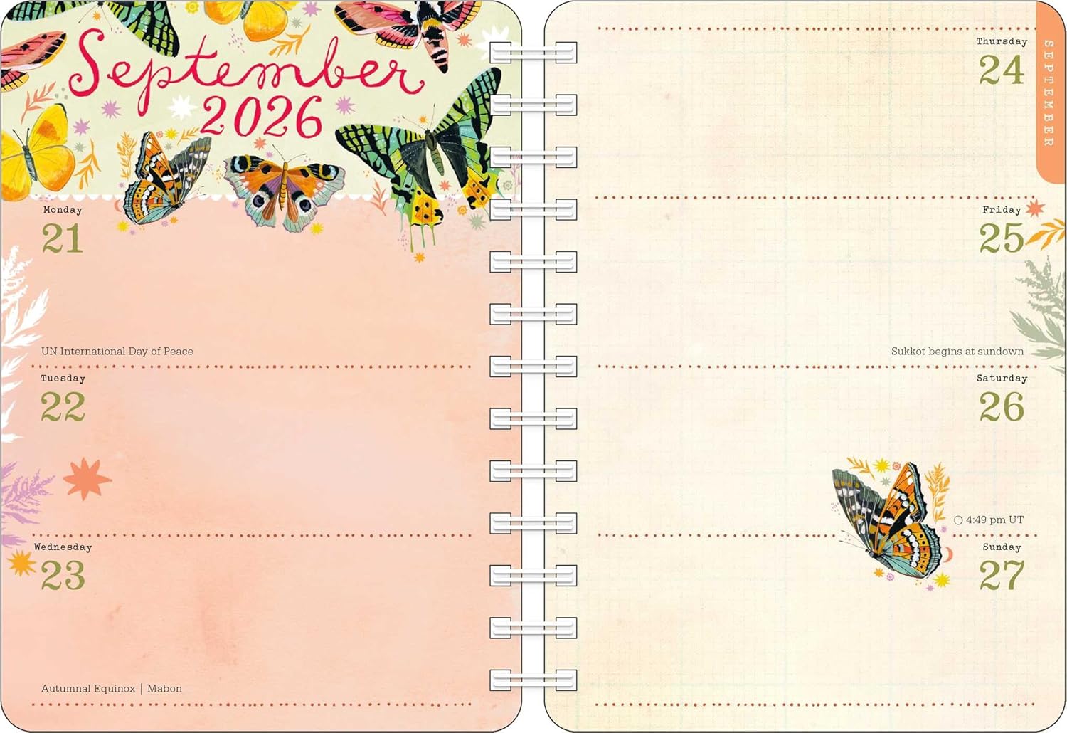 Katie Daisy 2026 Weekly Planner Calendar 9781524896379_5