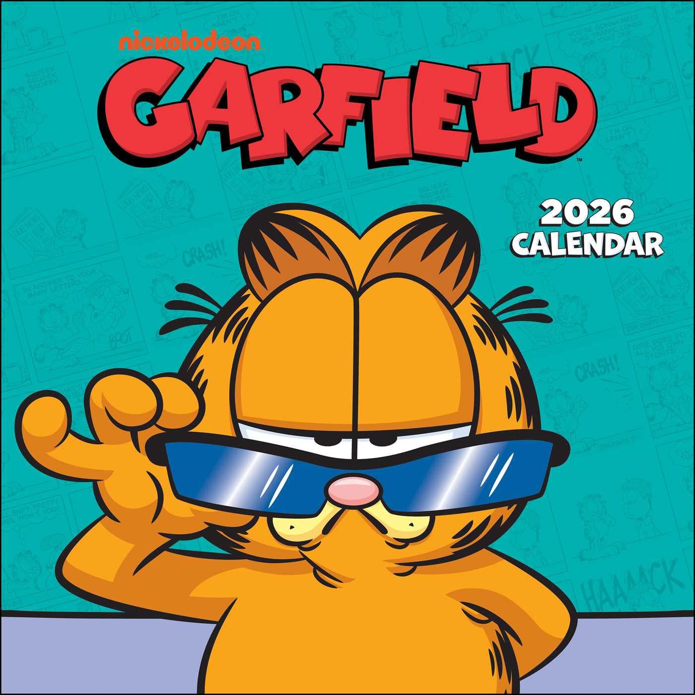 Garfield 2026 Wall Calendar 9781524896713