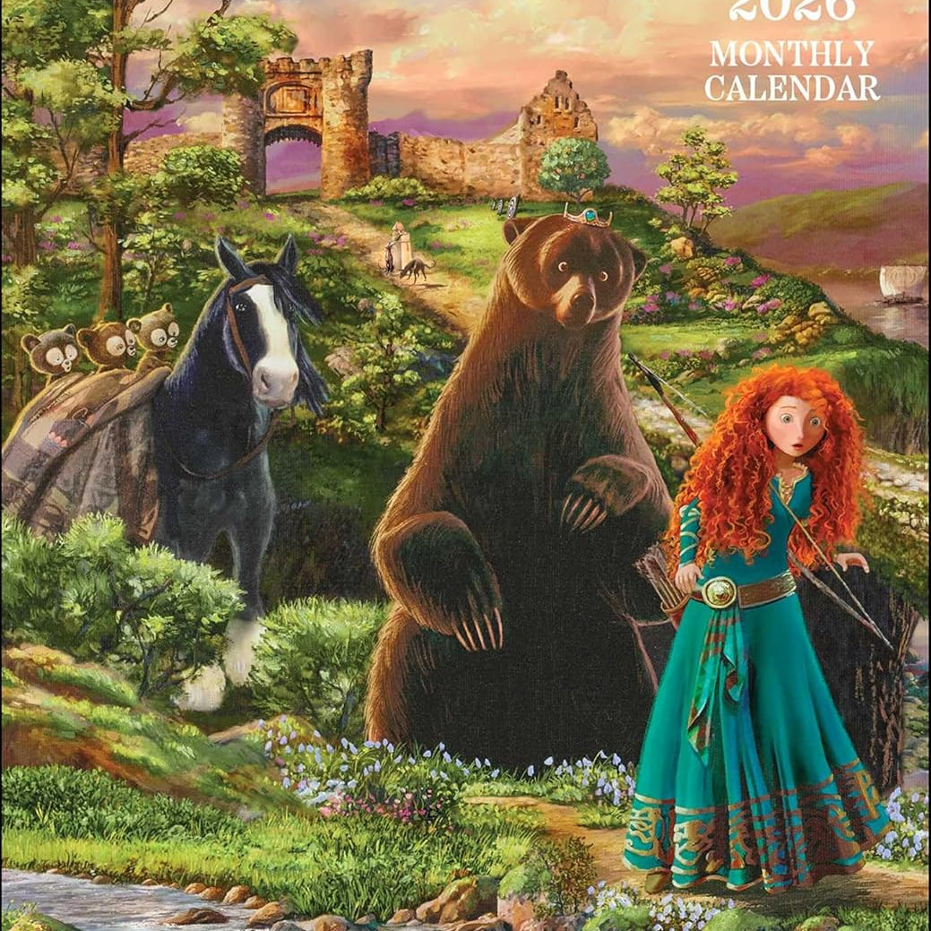 Disney Dreams Collection By Thomas Kinkade 2026 Monthly Pocket Planner Calendar 9781524896737