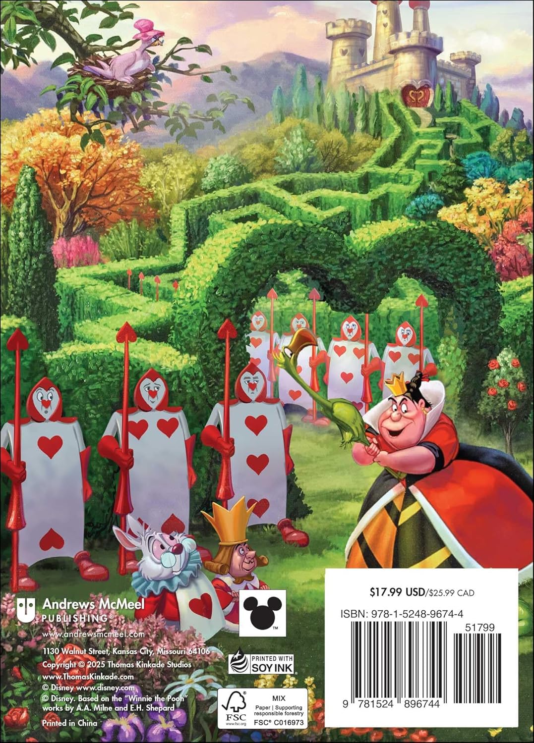Disney Dreams Collection By Thomas Kinkade Studios 9781524896744_1