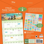 Disney Dreams By Thomas Kinkade Studios 17-Month 2025-2026 Family Wall Calendar 9781524896751_1