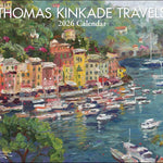 Thomas Kinkade Travels 2026 Deluxe Wall Calendar 9781524896799
