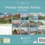 Thomas Kinkade Travels 2026 Deluxe Wall Calendar 9781524896799_1