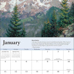 Thomas Kinkade Travels 2026 Deluxe Wall Calendar 9781524896799_2
