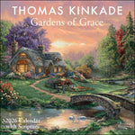 Thomas Kinkade Gardens Of Grace 2026 Wall Calendar 9781524896812