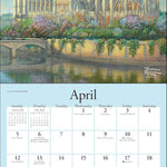 Thomas Kinkade Gardens Of Grace 2026 Wall Calendar 9781524896812_3