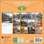 Thomas Kinkade Lightposts For Living 2026 Wall Calendar 9781524896829_1