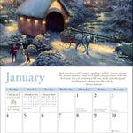 Thomas Kinkade Lightposts For Living 2026 Wall Calendar 9781524896829_2