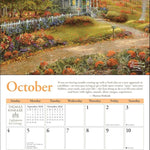 Thomas Kinkade Lightposts For Living 2026 Wall Calendar 9781524896829_4