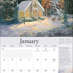 Thomas Kinkade Special Collector's Edition 2026 Deluxe Wall Calendar With Print 9781524896836_2