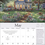 Thomas Kinkade Collector's Scripture Edition 2026 Deluxe Wall Calendar + Print 9781524896843_3