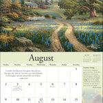 Thomas Kinkade Collector's Scripture Edition 2026 Deluxe Wall Calendar + Print 9781524896843_4