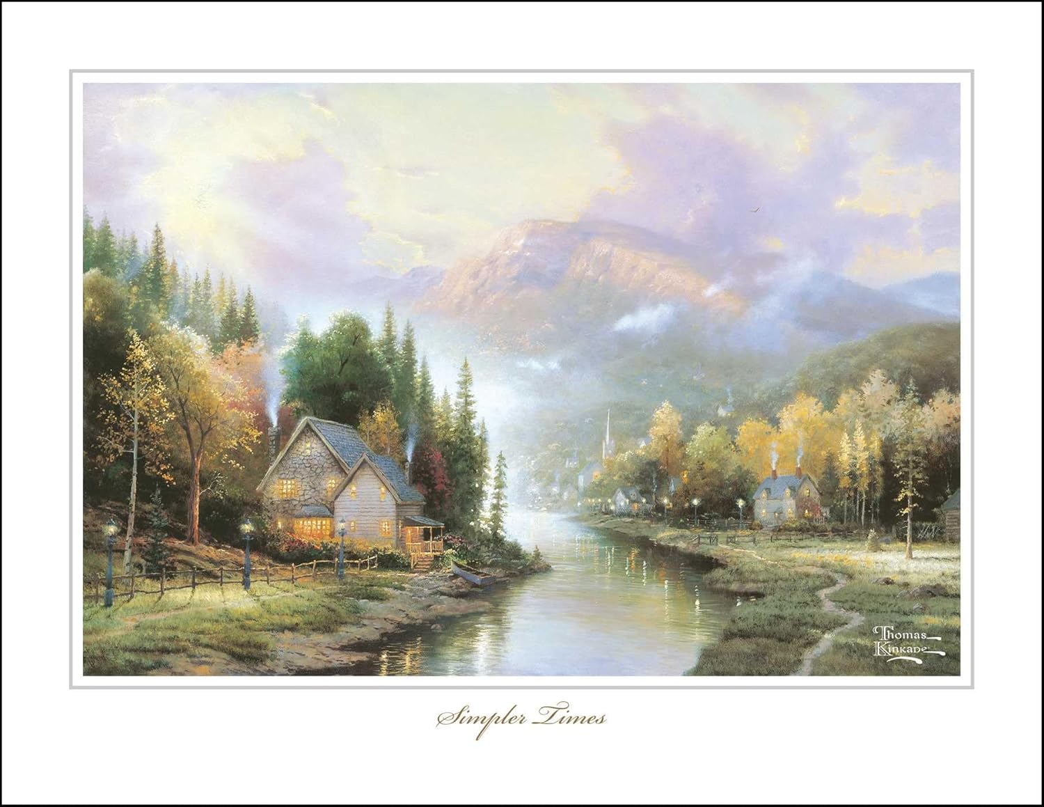 Thomas Kinkade Collector's Scripture Edition 2026 Deluxe Wall Calendar + Print 9781524896843_5
