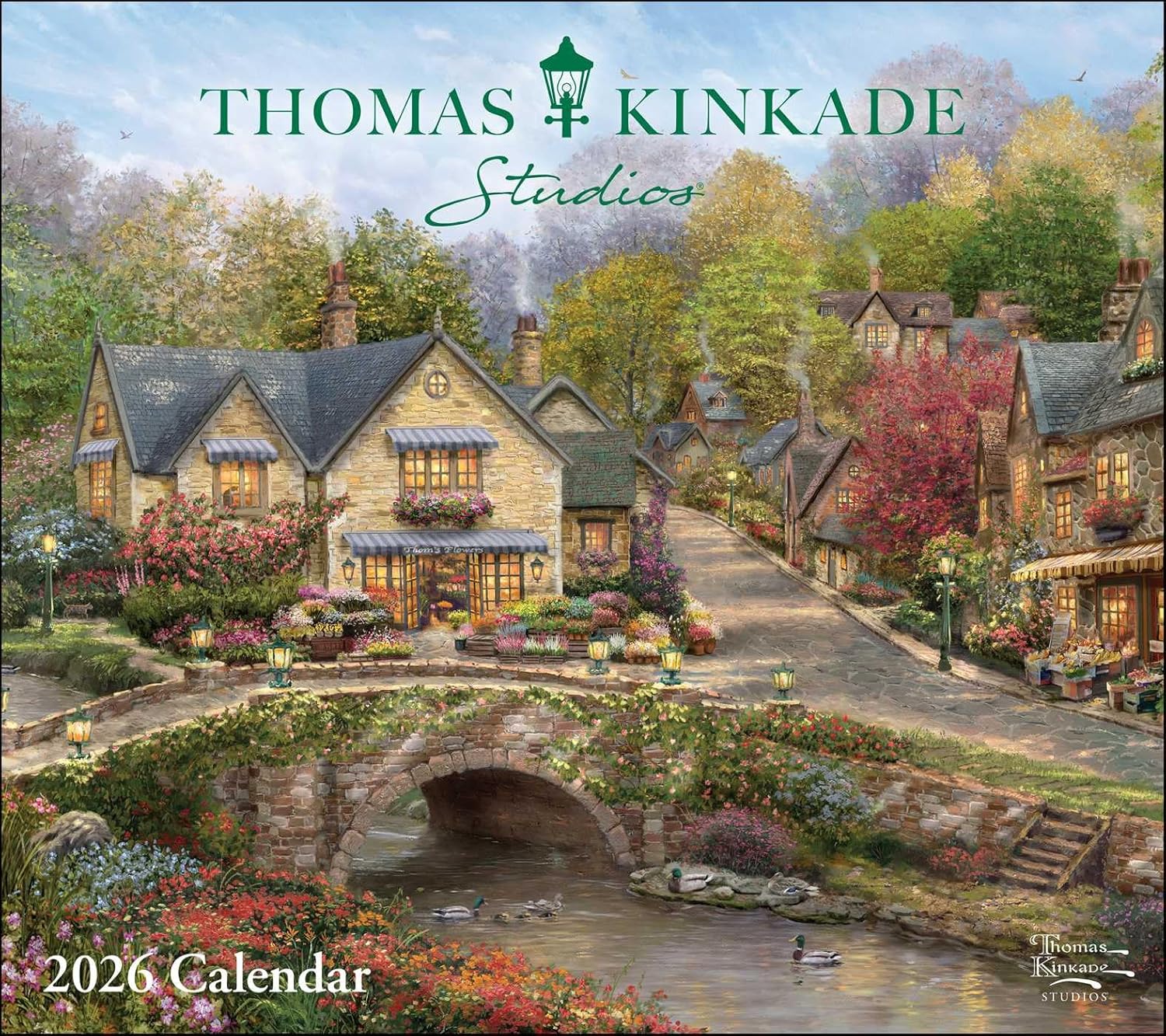 Thomas Kinkade Studios 2026 Deluxe Wall Calendar 9781524896881