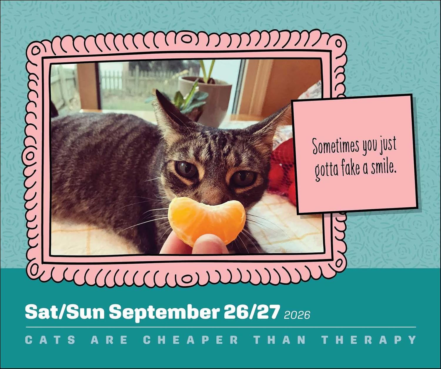 Cats Are Cheaper Than Therapy 2026 Day-To-Day Calendar 9781524896942_3