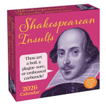 Shakespearean Insults 2026 Day-To-Day Calendar 9781524896973