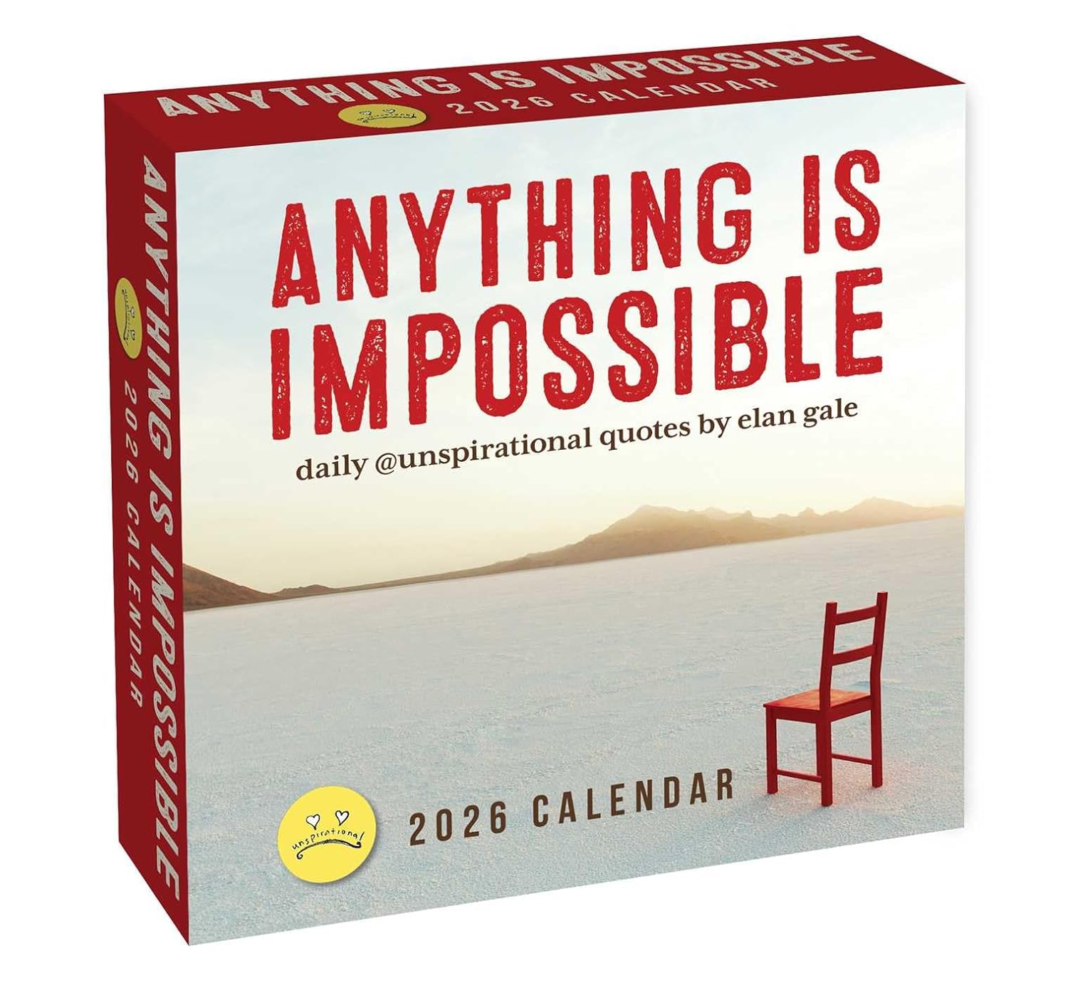 Unspirational 2026 Day-To-Day Calendar 9781524897741