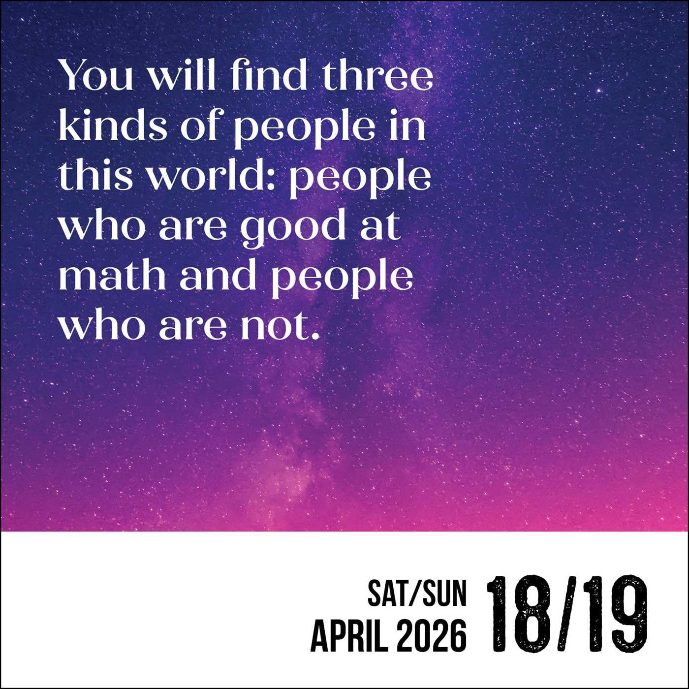Unspirational 2026 Day-To-Day Calendar 9781524897741_2