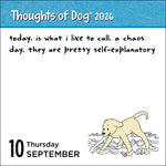 Thoughts Of Dog 2026 Day-To-Day Calendar 9781524897826_3