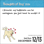 Thoughts Of Dog 2026 Day-To-Day Calendar 9781524897826_4