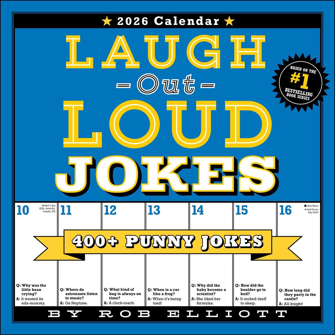Laugh-Out-Loud Jokes 2026 Wall Calendar 9781524897857