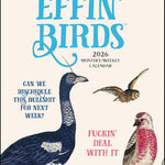 Effin' Birds 12-Month 2026 Monthly/Weekly Planner 9781524898021