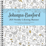 Johanna Basford 12-Month 2026 Weekly Coloring Calendar 9781524898045