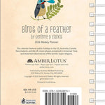 Birds Of A Feather 2026 Weekly Planner Calendar 9781524898151_1