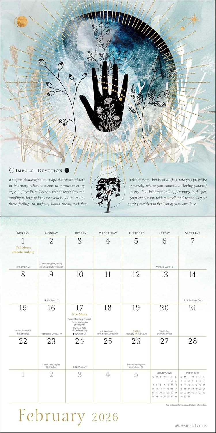 Year Of The Witch 2026 Wall Calendar 9781524898205_2