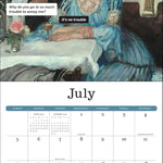 Punk History 2026 Wall Calendar: Classical Art, Modern Attitude 9781524898236_3