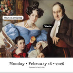 Punk History 2026 Day-To-Day Calendar: Classical Art, Modern Attitude 9781524898243_2