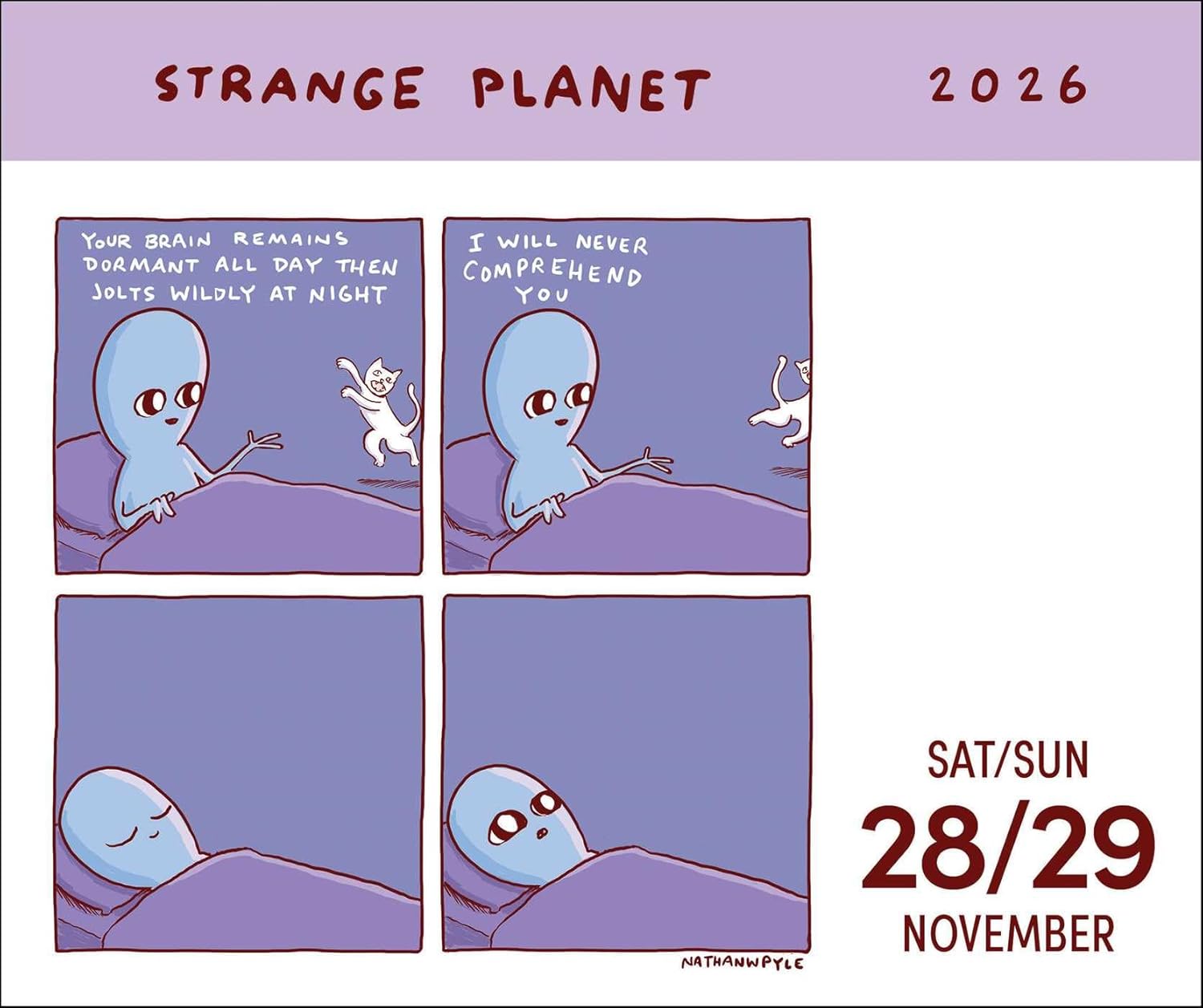 Strange Planet 2026 Day-To-Day Calendar 9781524898267_4